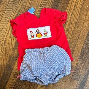 Anavini diaper set with Snow White detail